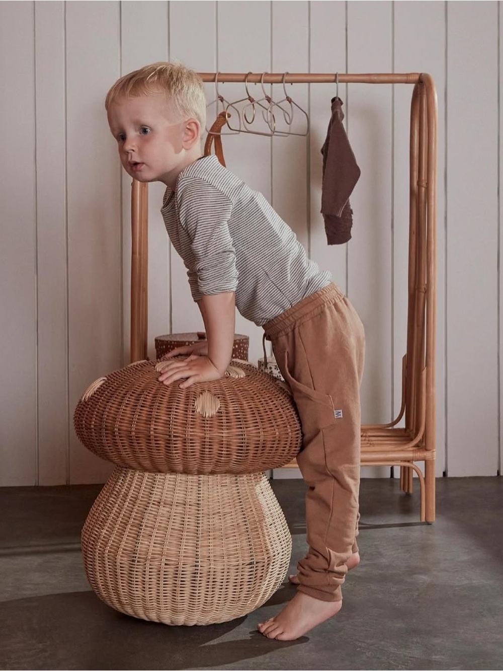 Oyoy Danish Mushroom Storage Basket